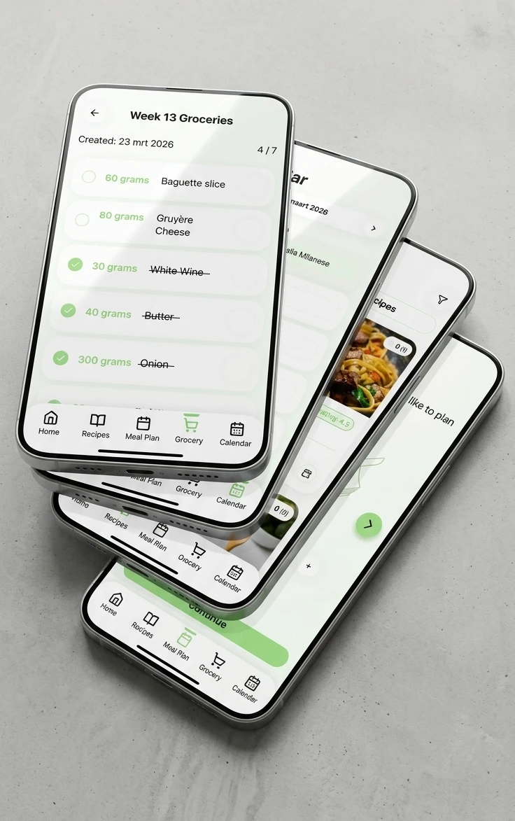 Simpleat App Mockup